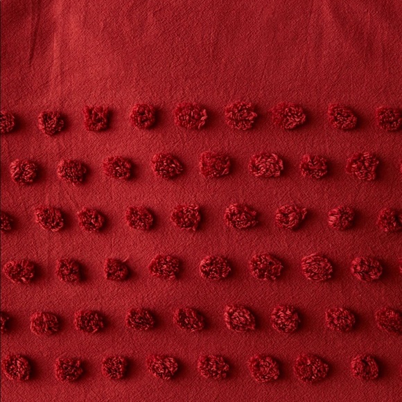 Tufted Dot Duvet Cover Twin XL New - Picture 5 of 8